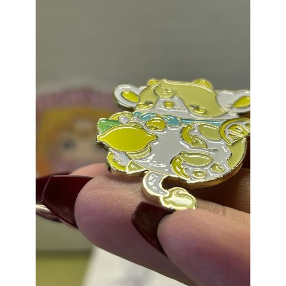 Bright Bat Enamel Pin Lemon Cow - Picture 8 of 9